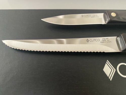 cutco knife set, 3 knives (paring, chef and trimmer) - Fresh Stock Dated December 2025