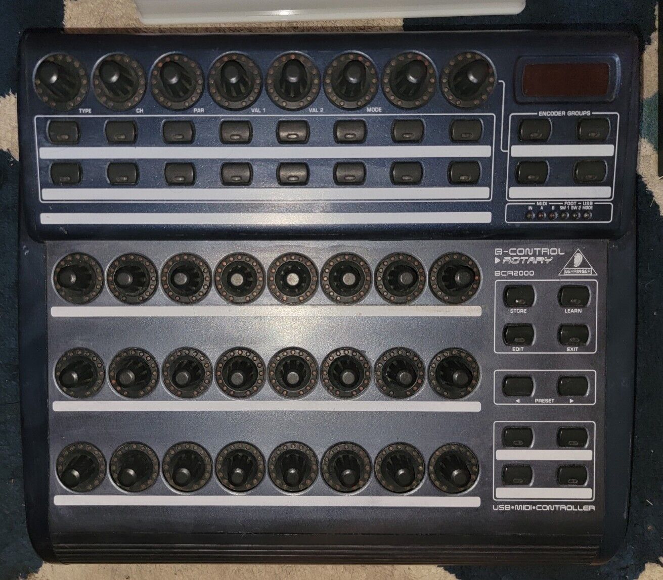 Behringer BCR2000, Naked boards MIDI controller + Skullcandy wireless headphones - Fresh Stock Dated February 2026