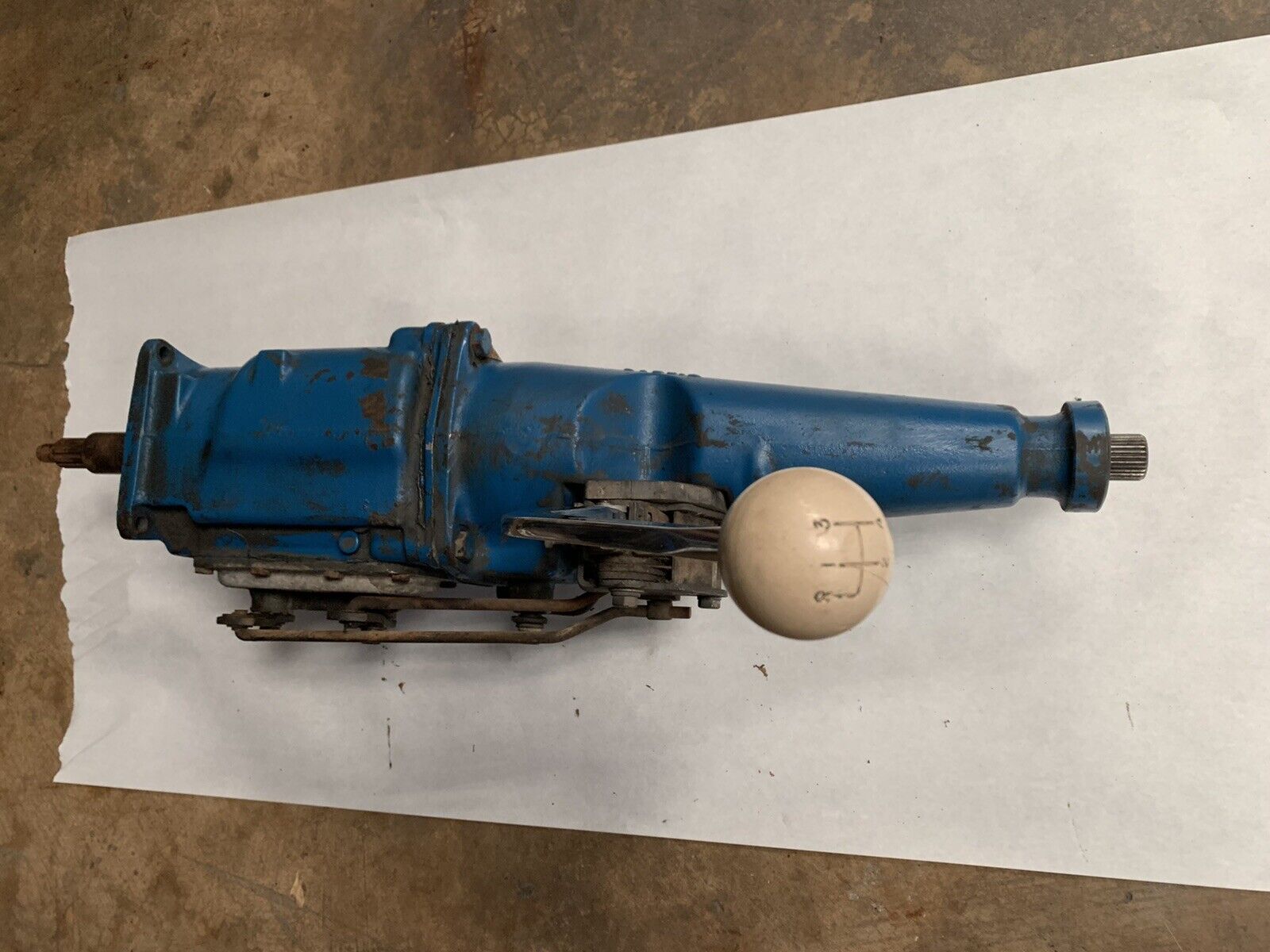 Ford Borgwarner T10 4 Speed Transmission Hurst Shifter Galaxy J17613 - Fresh Stock Dated February 2026