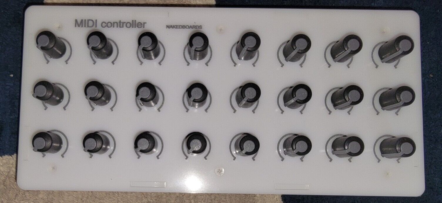 Behringer BCR2000, Naked boards MIDI controller + Skullcandy wireless headphones - Fresh Stock Dated February 2026