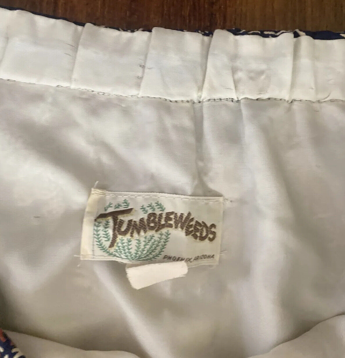 Tumbleweeds Maxi Skirt Prairie Boho Lace Western Size L XL Navy Vintage 70’s - Fresh Stock Dated March 2026