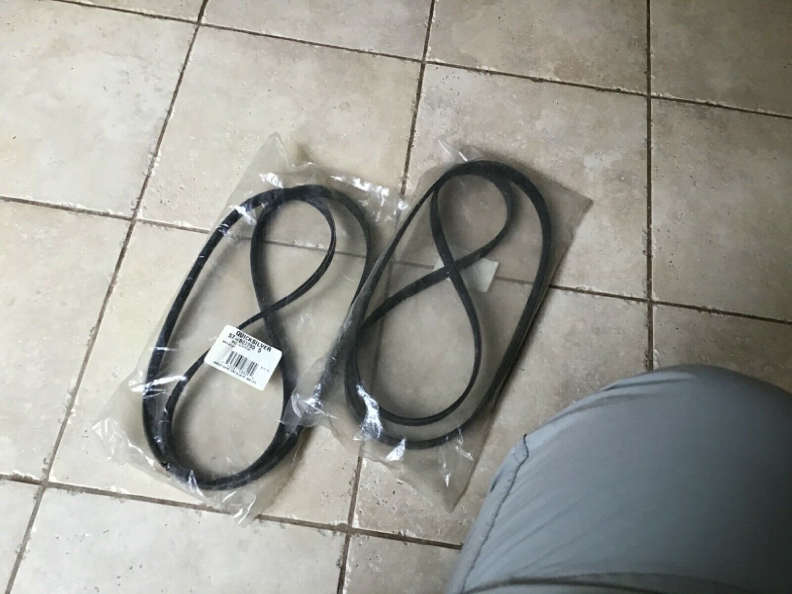 Mercury Marine Mercruiser Motor Serpentine Belt 57-807755Q05 8077555 - Fresh Stock Dated February 2026