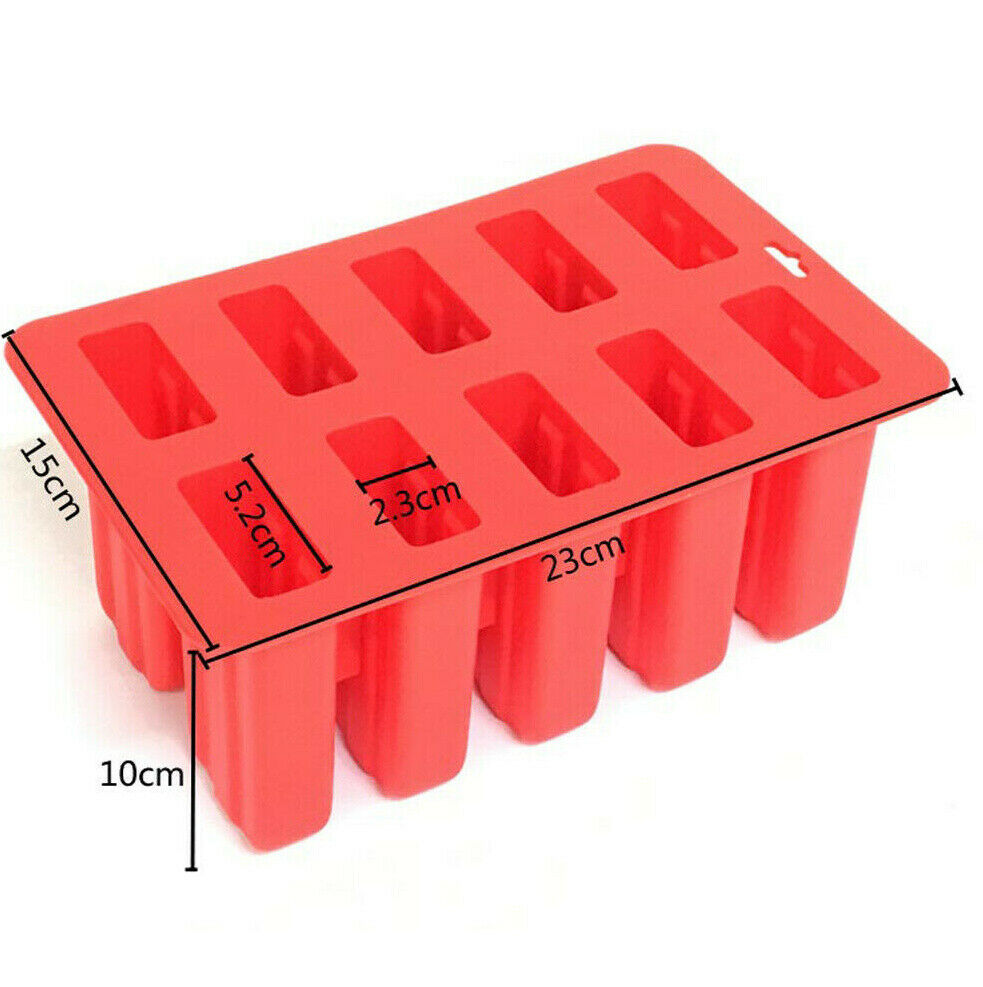 Cell Popsicle Molds Silicone DIY Frozen Ice Cream Mold Ice Lolly Pop Maker - Fresh Stock Dated February 2026