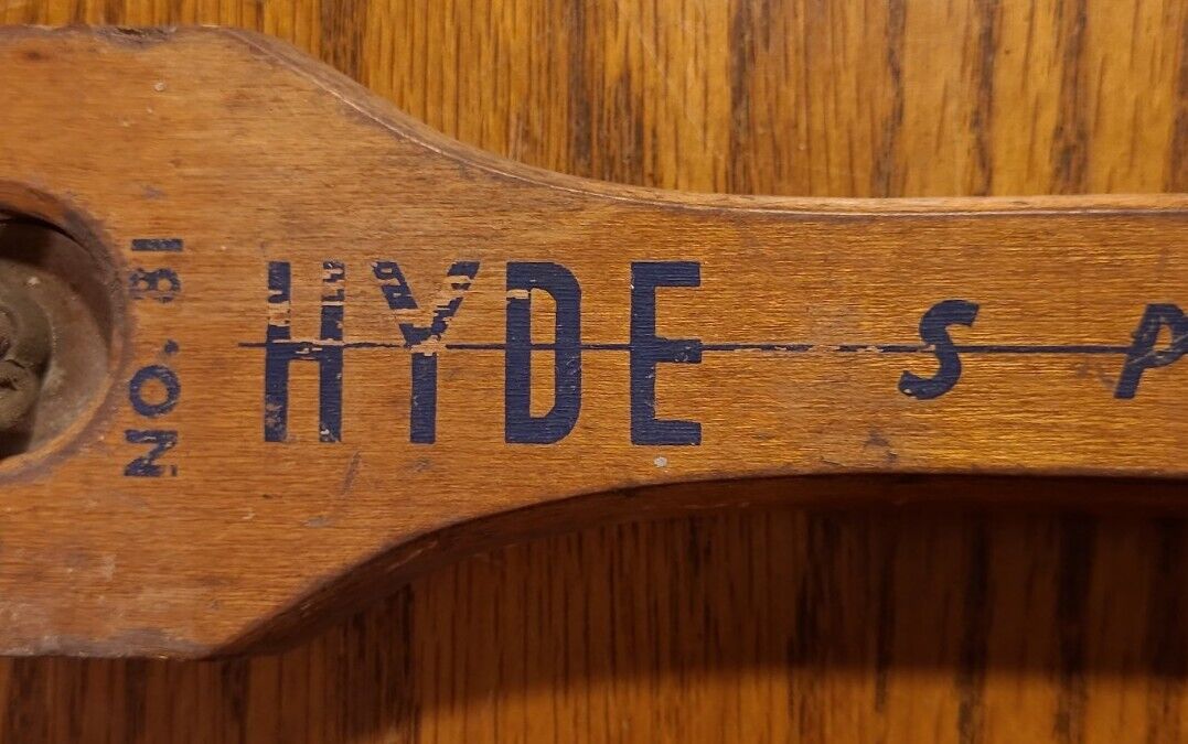 Vintage Hyde Speedster No. 81. Scraper. 14