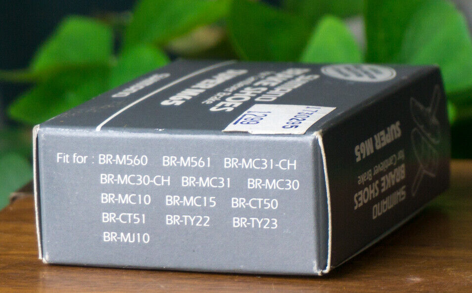 Vintage Shimano Brake Pads Shoes Super M65 Deore Mountain Bike MTB Cantilever - Fresh Stock Dated February 2026