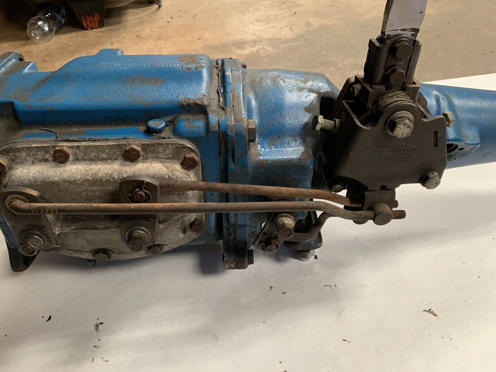 Ford Borgwarner T10 4 Speed Transmission Hurst Shifter Galaxy J17613 - Fresh Stock Dated February 2026