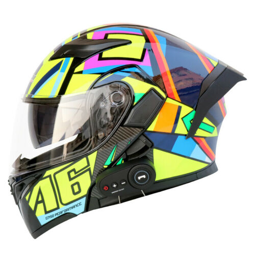 Motorcycle Helmet Rear Tail Deflector Full Face Racing Helmets Decorate Black - Fresh Stock Dated February 2026