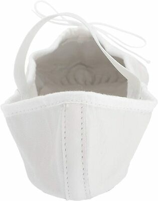 Leo Women's Ballet Russe Dance Shoe, White, 7.5 D US - Fresh Stock Dated February 2026