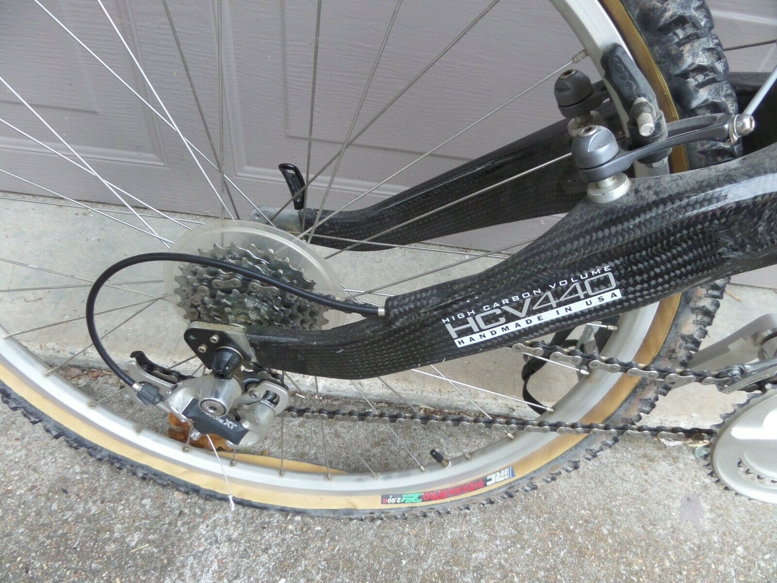 Vintage Cannon Super V 1000 Carbon Fiber mountain bike. - Fresh Stock Dated February 2026