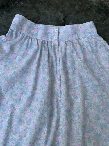 Gunne Sax Skirt by Jessica McClintock Sz13 70s Vintage Flowers and Lace USA Made - Fresh Stock Dated February 2026