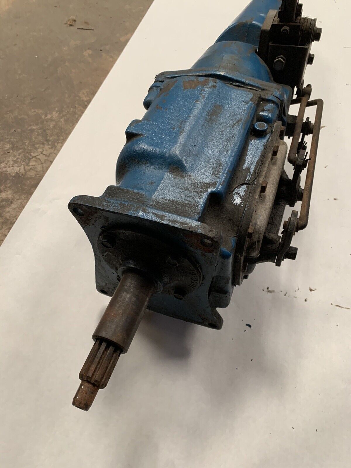 Ford Borgwarner T10 4 Speed Transmission Hurst Shifter Galaxy J17613 - Fresh Stock Dated February 2026