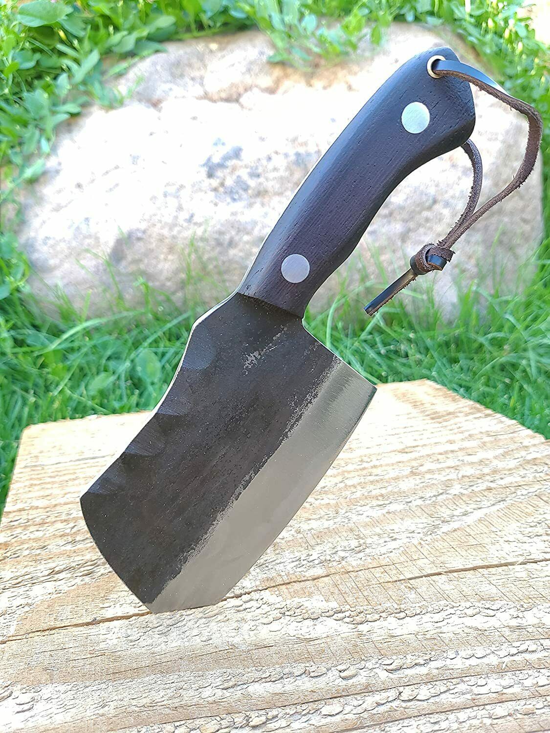 Serbian Boning Knife Steel Kitchen Butcher Forged Chef Cleaver Chopping Knives - Fresh Stock Dated December 2025