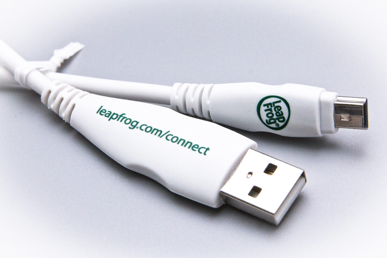 OEM LeapFrog White USB Data Sync Cable for LeapPad 1 2 3 | NEW | Tested / Works - Fresh Stock Dated February 2026