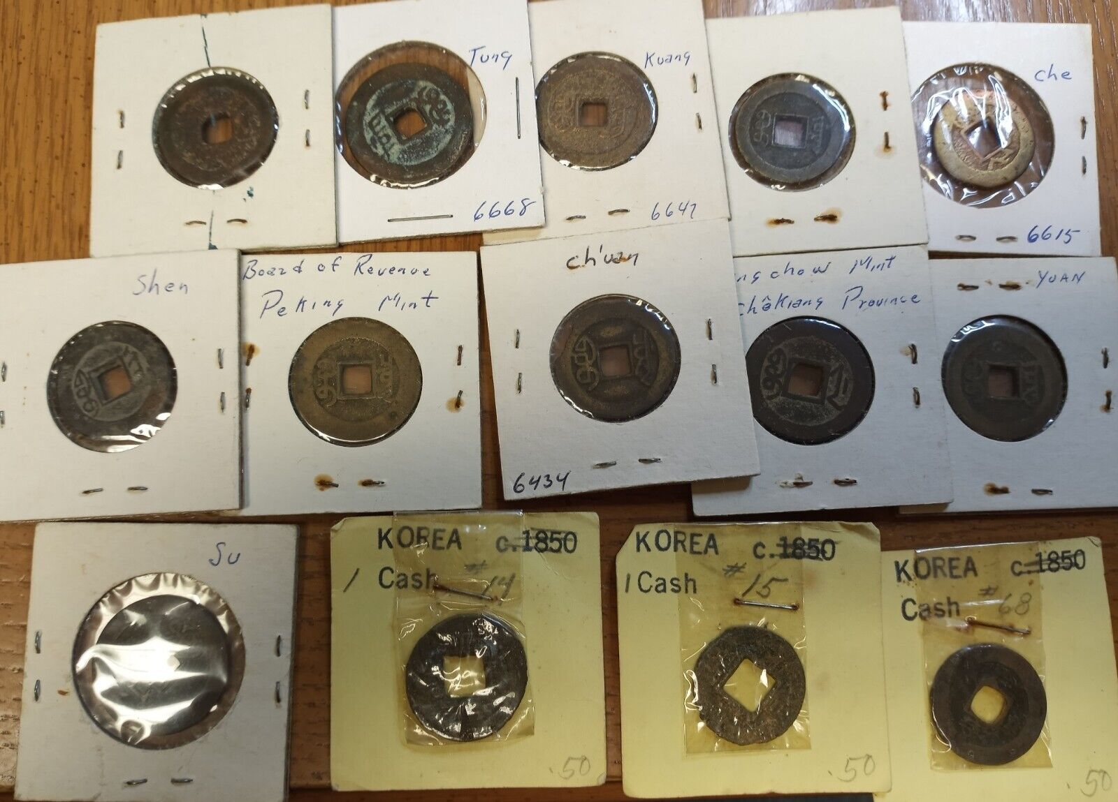 26 Coin Lot of East Asian Coins From 1700's & 1800's - Fresh Stock Dated February 2026