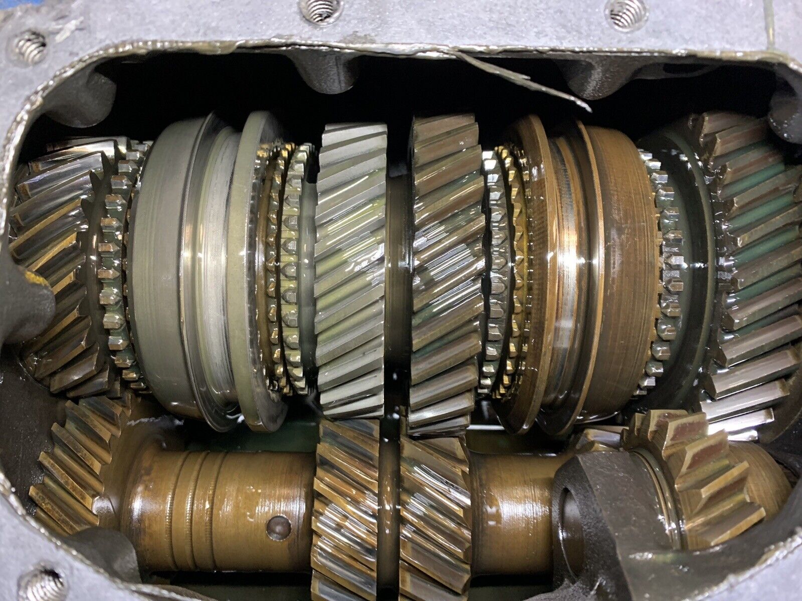 Ford Borgwarner T10 4 Speed Transmission Hurst Shifter Galaxy J17613 - Fresh Stock Dated February 2026