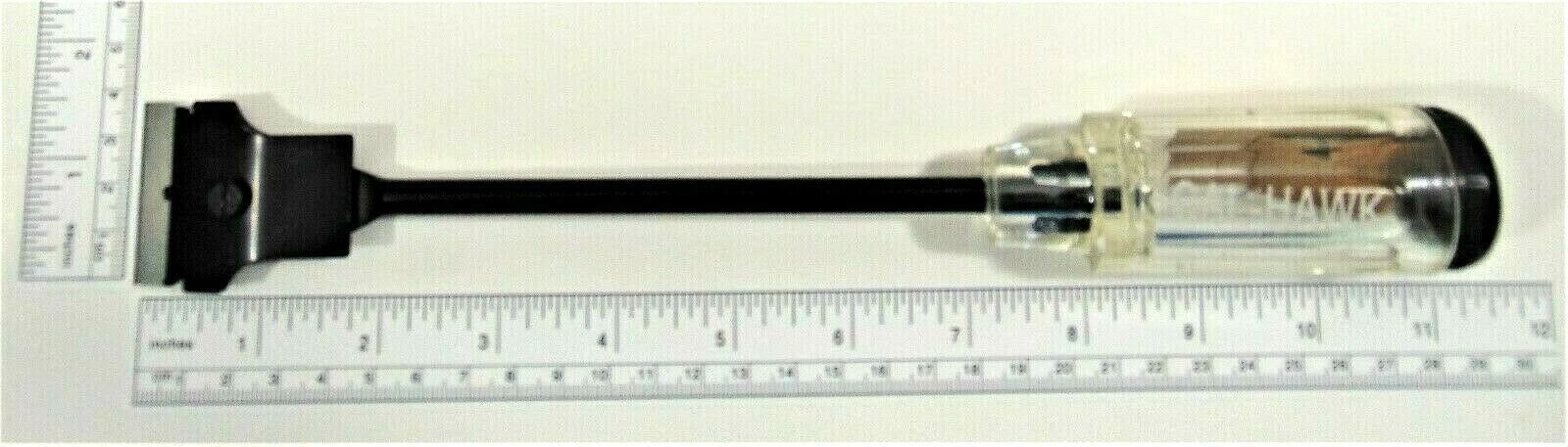 Razor Blade Extension Scraper Long Reach Handle Label Gasket Decal Remover Tool - Fresh Stock Dated February 2026