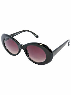 Kurt Cobain Black Sunglasses Nirvana Jackie O Onassis Kennedy Mod Grunge Round - Fresh Stock Dated February 2026