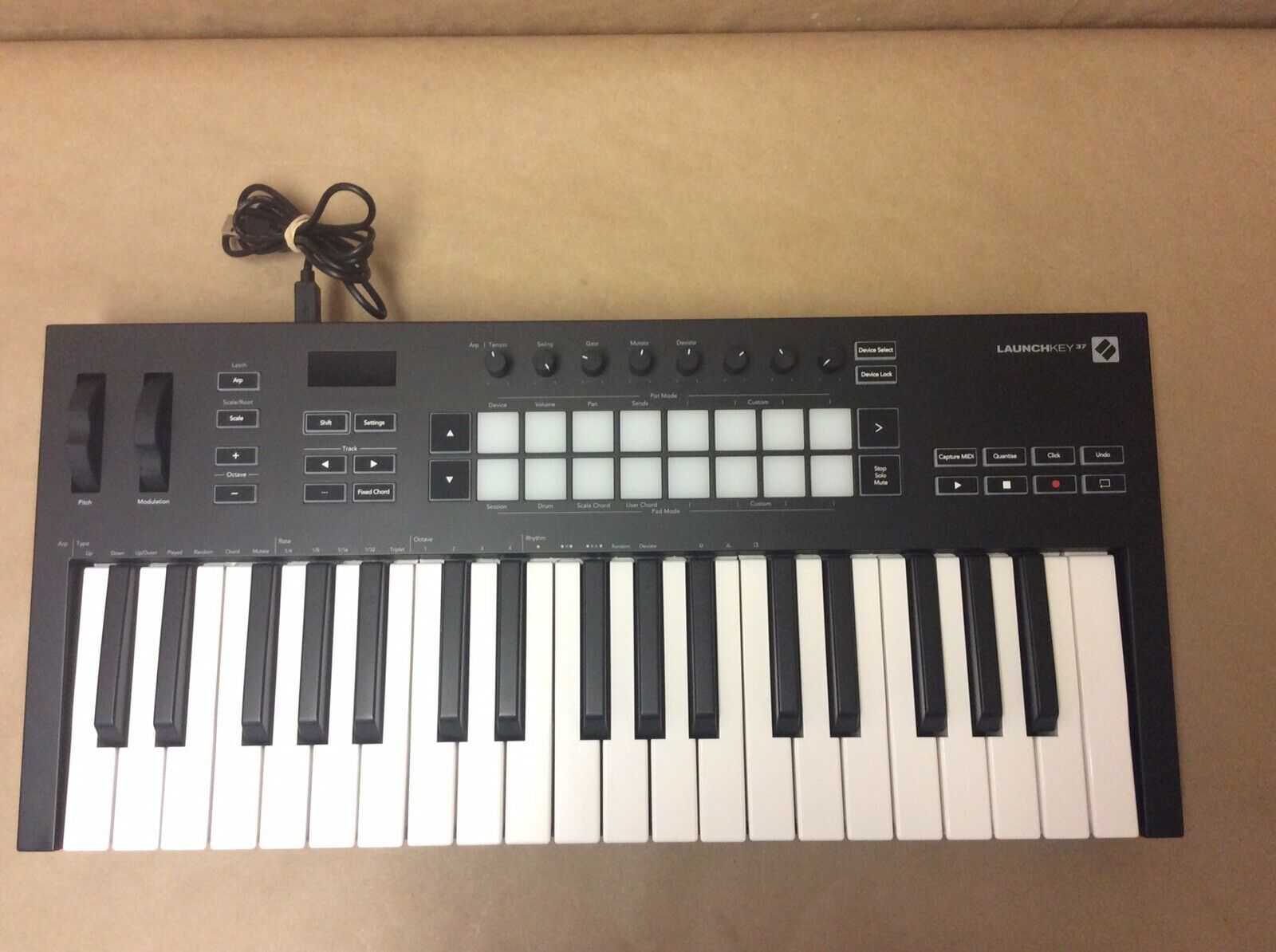 Novation Launchkey 37 Mk3 37-key Keyboard Controller - Fresh Stock Dated February 2026