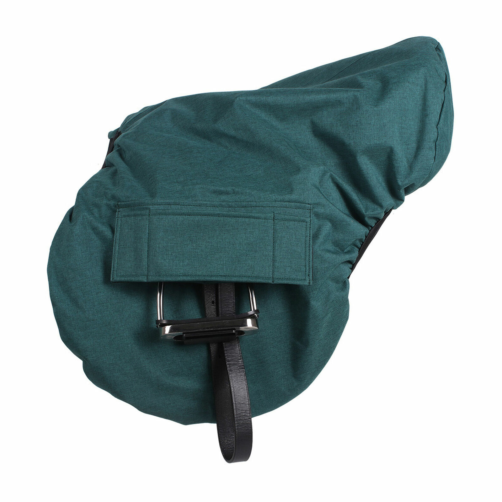 Qhp Essential Saddlery Saddle Cover - Dark Green One Size - Fresh Stock Dated December 2025