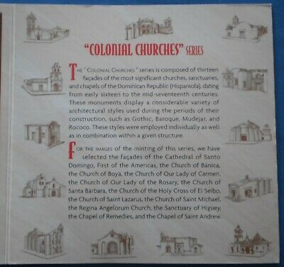 DOMINICAN REPUBLIC 10 PESOS 2000 SILVER PROOF FOLDER Dominicana Dominikanische - Fresh Stock Dated February 2026