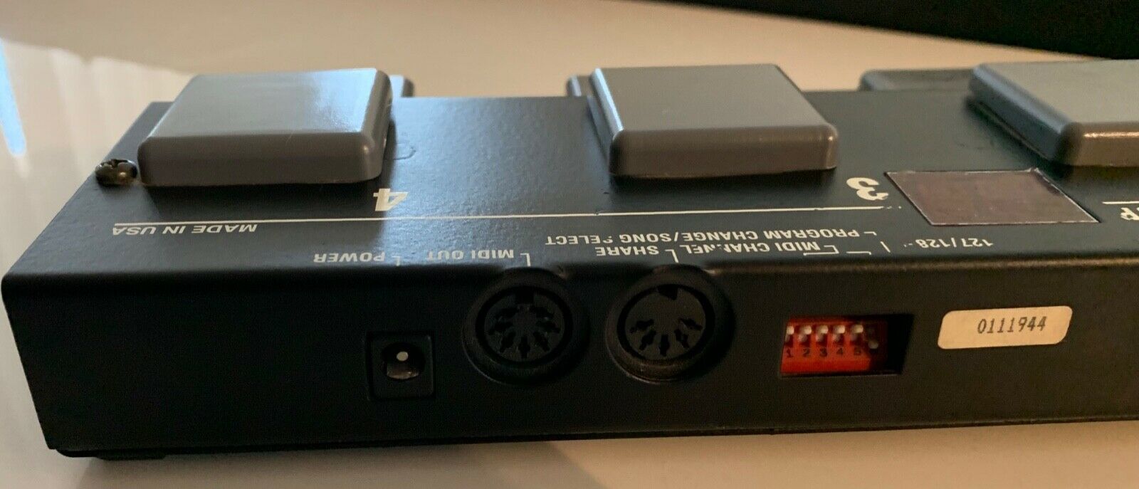 Rolls Rfx Midibuddy MP128P Midi Pedal Controller Used-Great Condition - Fresh Stock Dated February 2026