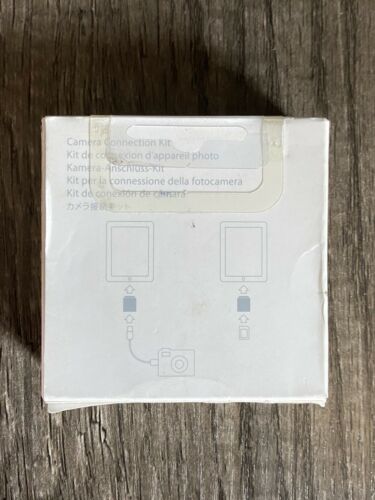 APPLE IPAD CAMERA CONNECTION KIT & CABLE MC531ZM/A Model A1362 A1358 New GENUINE - Fresh Stock Dated February 2026
