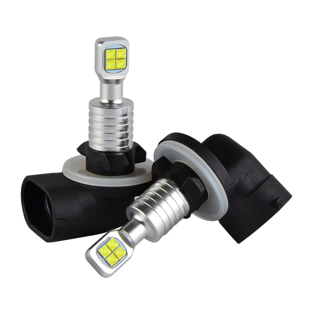 881 Fog Light Fits for Harley FLSTN Softail Deluxe 2012-2017 LED 6500K 2x Bulbs - Fresh Stock Dated February 2026