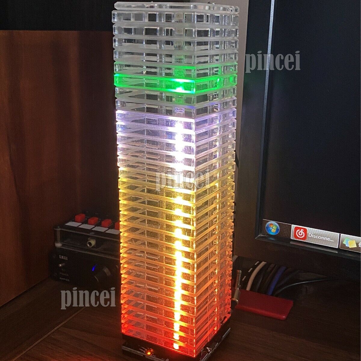 One Little Bear VU29 29-Segment Voice Control Spectrum Display Rhythm Light - Fresh Stock Dated February 2026