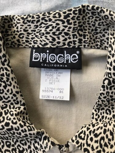 1990s Two Piece Animal Print Set - Fresh Stock Dated February 2026