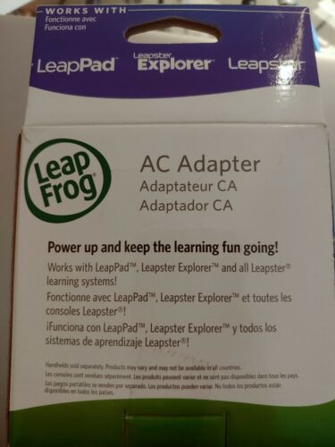 Leapfrog AC Adapter 9V for LeapPad, Leapster Explorer and Leapster - New - Fresh Stock Dated December 2025