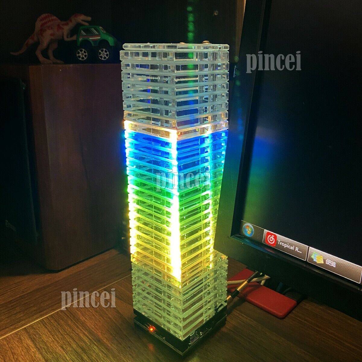 One Little Bear VU29 29-Segment Voice Control Spectrum Display Rhythm Light - Fresh Stock Dated February 2026