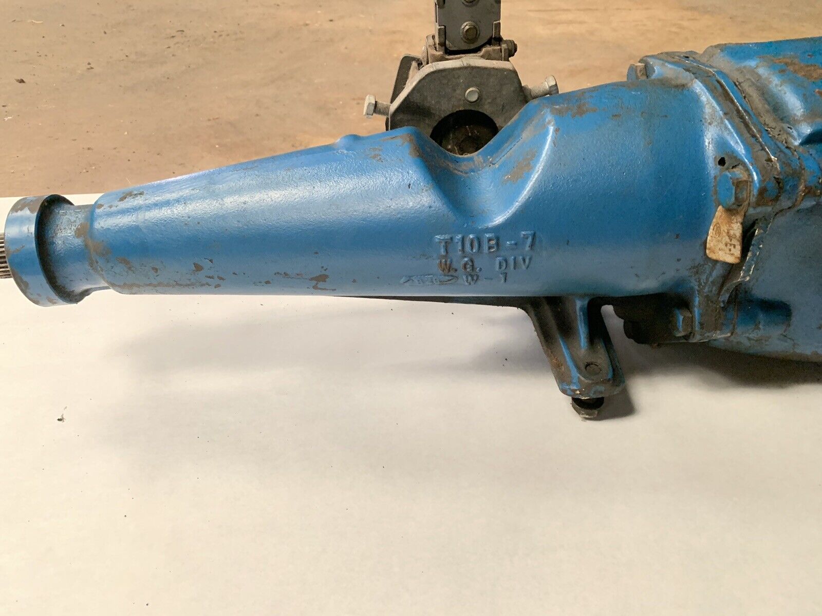 Ford Borgwarner T10 4 Speed Transmission Hurst Shifter Galaxy J17613 - Fresh Stock Dated February 2026