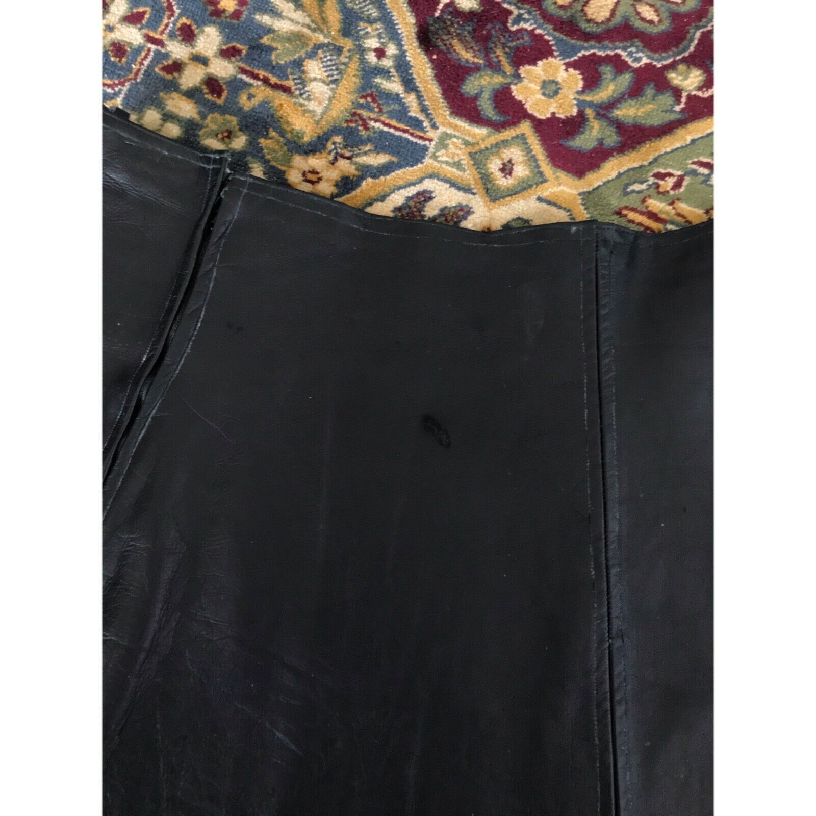 1960’s vintage Leather Fringe Skirt Motorcycle size Medium - Fresh Stock Dated February 2026