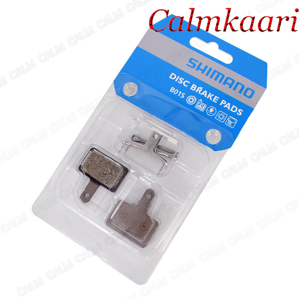For M315 MT200 Acera, Altus, Deore, Deore LX Shimano B01S Resin Disc Brake Pads - Fresh Stock Dated December 2025
