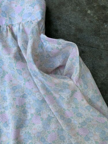 Gunne Sax Skirt by Jessica McClintock Sz13 70s Vintage Flowers and Lace USA Made - Fresh Stock Dated February 2026