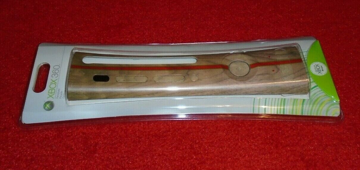 OFFICIAL Xbox 360 System Faceplate CARBON WOODY HOT ROD VIVA PINATA LOT CHOOSE! - Fresh Stock Dated December 2025