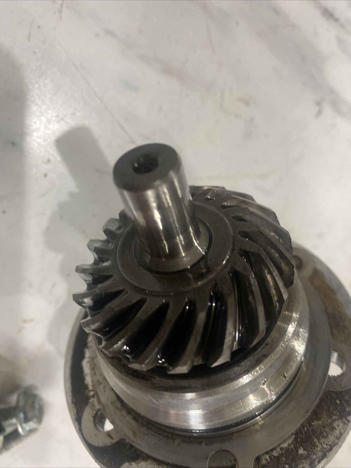 85-01 Yamaha Badger YFM 80 Middle Drive Gear W/ Yoke Joint 3GB-17508-00-00 #1 - Fresh Stock Dated February 2026