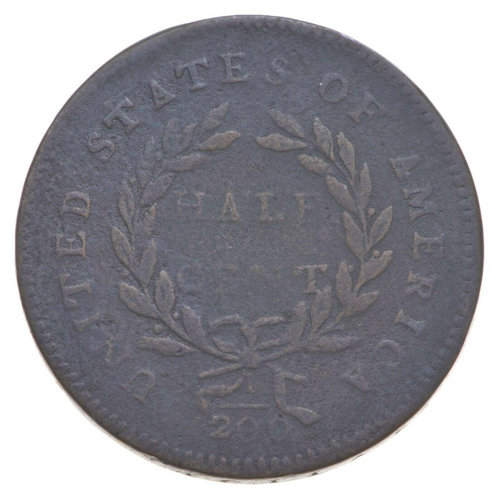 1794 Liberty Cap Half Cent *2078 - Fresh Stock Dated December 2025