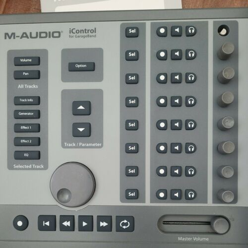 M-Audio iControl Garage Band Total Control Controller in Box w Manual - Fresh Stock Dated February 2026