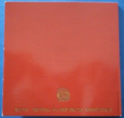 DOMINICAN REPUBLIC 10 PESOS 2000 SILVER PROOF FOLDER Dominicana Dominikanische - Fresh Stock Dated February 2026