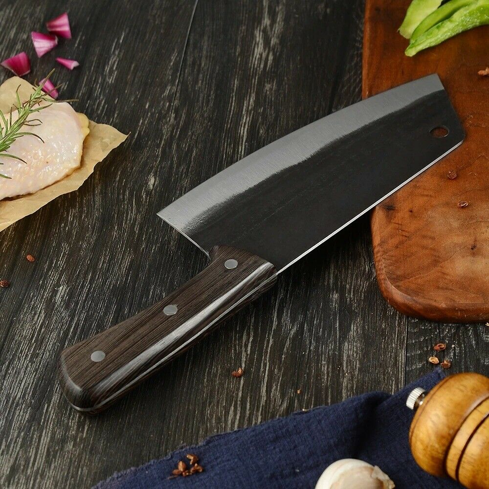 Gyuto Knife Butcher Cleaver Knife Forged Serbian Camping Kitchen Chef Knife - Fresh Stock Dated December 2025