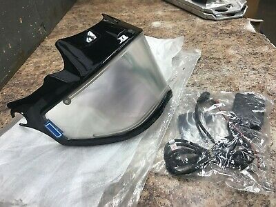 *NOS - KBC Electric Snowmobile Helmet Shield, #83-1693, For SN-X Model Helmets* - Fresh Stock Dated February 2026