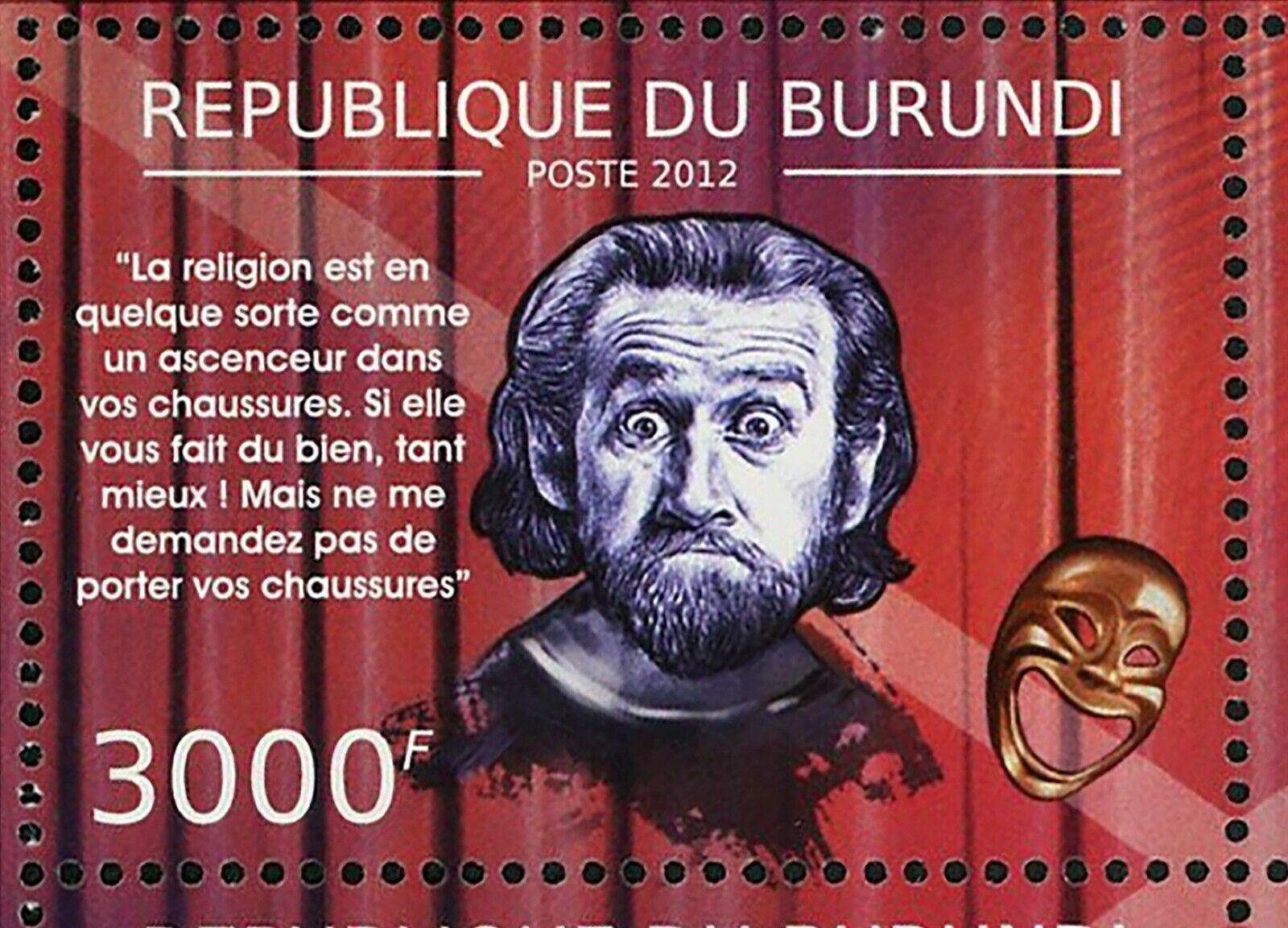 George Carlin Stamp American Comedian Famous People S/S MNH #2655-2658 - Fresh Stock Dated January 2026