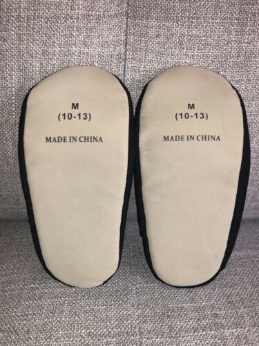 Black Ballet Slippers  Medium 10-13 - Fresh Stock Dated December 2025