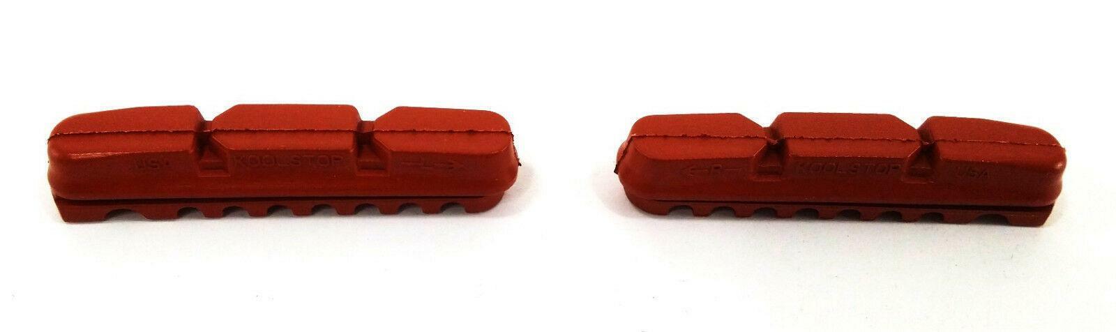 Kool-Stop Dura2 Road Brake Pads Shoes WET Condition SRAM/SHIMANO SALMON - Fresh Stock Dated February 2026