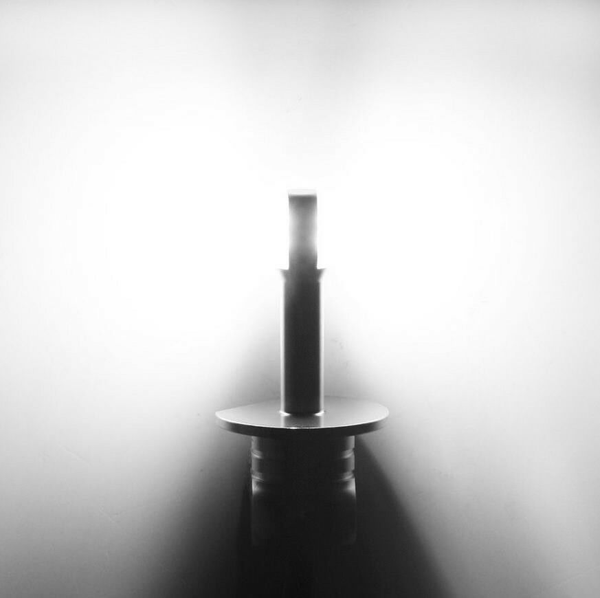 881 Fog Light Fits for Harley FLSTN Softail Deluxe 2012-2017 LED 6500K 2x Bulbs - Fresh Stock Dated February 2026