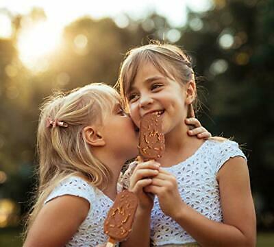 Ouddy 2 PackUpgraded Large Popsicle Molds 4 Cavities Ice Pop Molds & Homemade... - Fresh Stock Dated February 2026