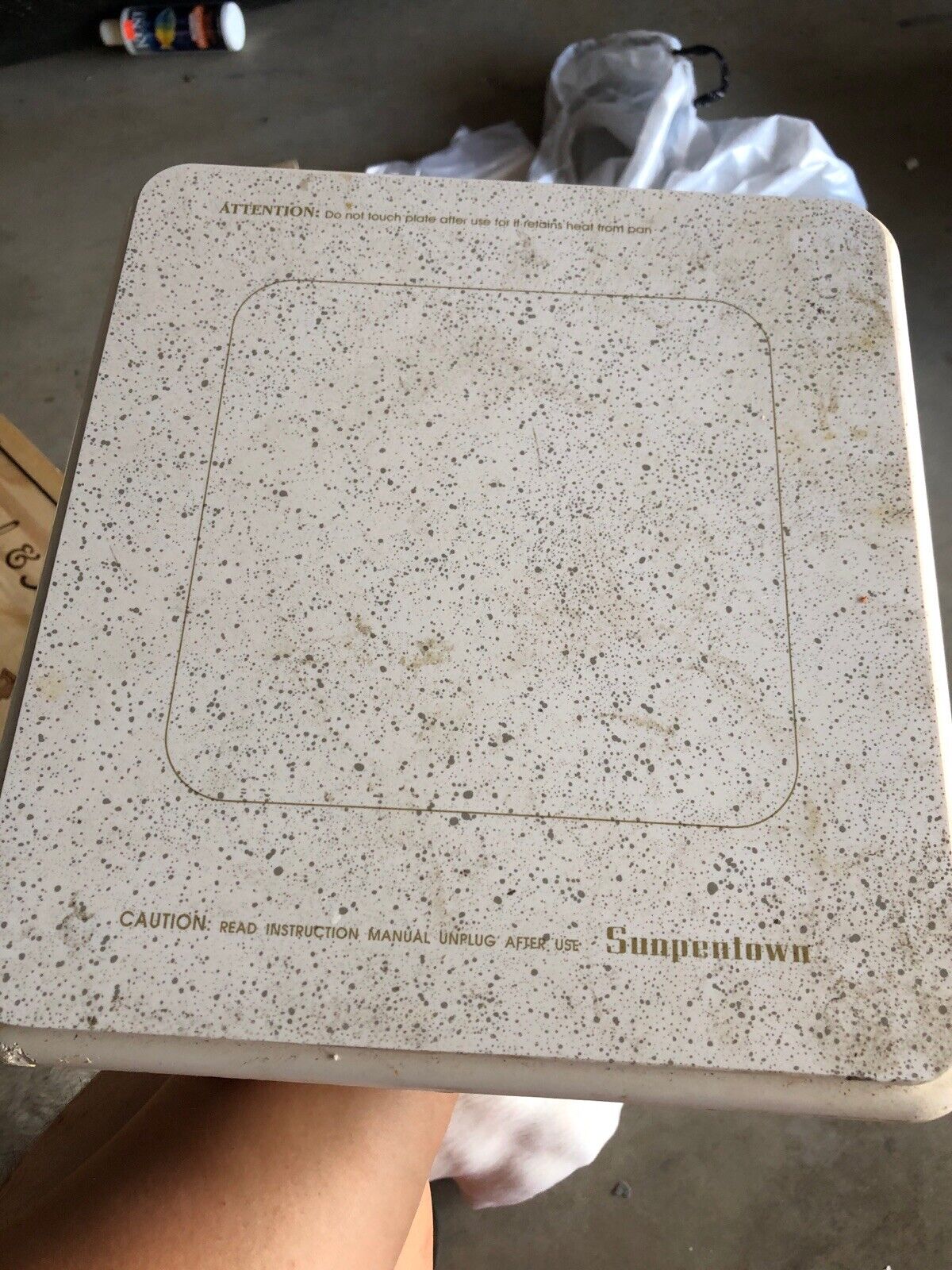 Sunpentown SR-1320 Micom Induction Cooker Touch Control w/ Box FREE SHIP - Fresh Stock Dated February 2026