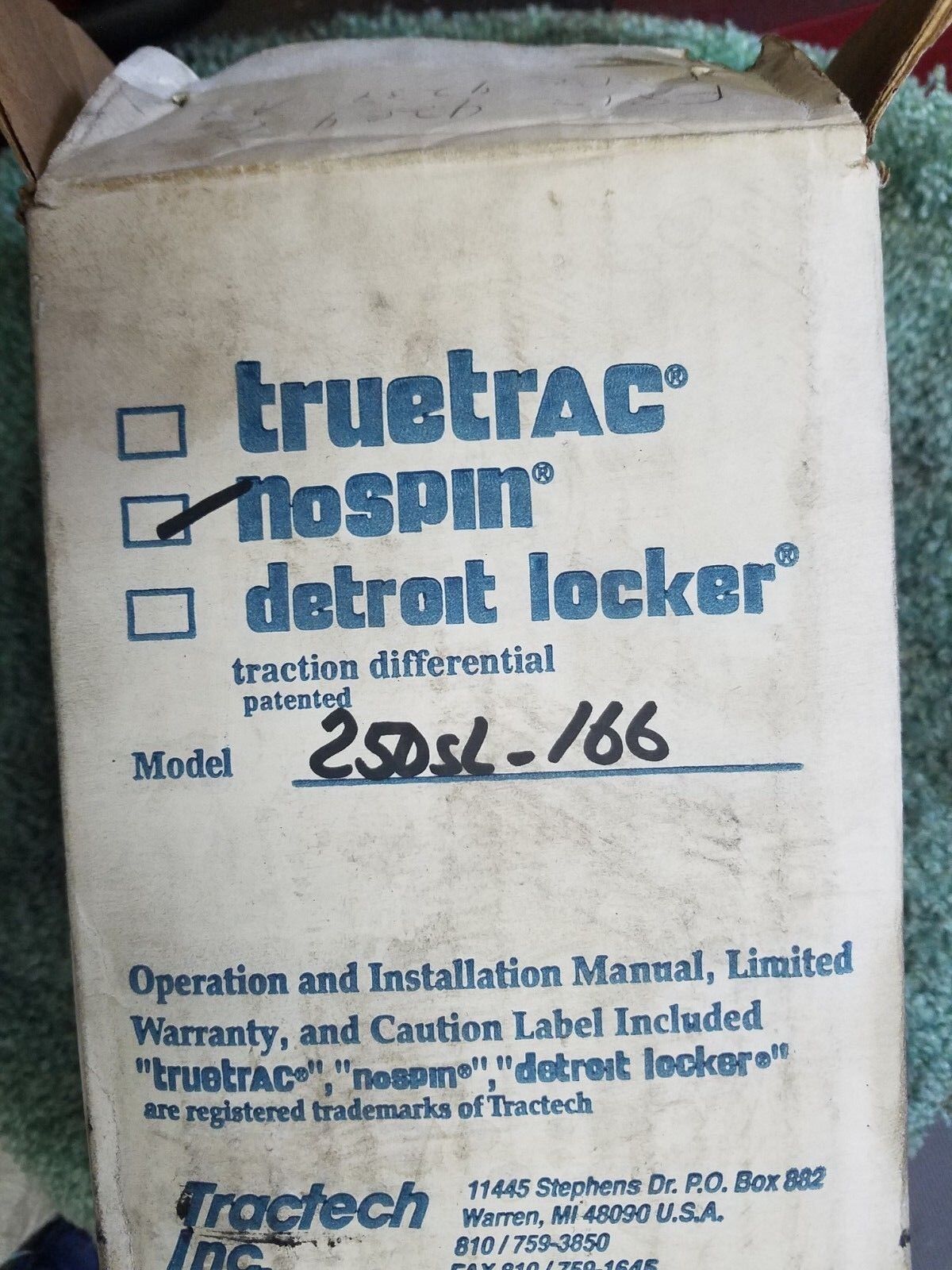 EATON 36 SPLINE SPIDER GEAR KIT #250SL W/NEW SIDE THRUST WASHERS & CROSS - Fresh Stock Dated February 2026