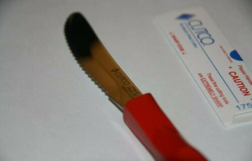 Red Cutco Table Knife 1759R Manufacturer Guaranteed Forever! Fast shipping - Fresh Stock Dated December 2025